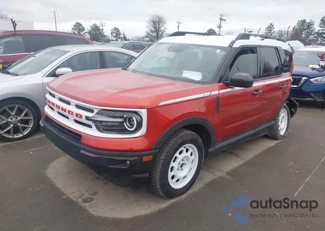 2023 Ford Bronco Sport Heritage from USA, damaged, VIN 3FMCR9G6XPRE22199